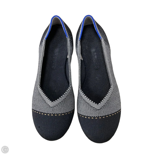 Shoes Flats By Rothys In Grey, Size: 7.5