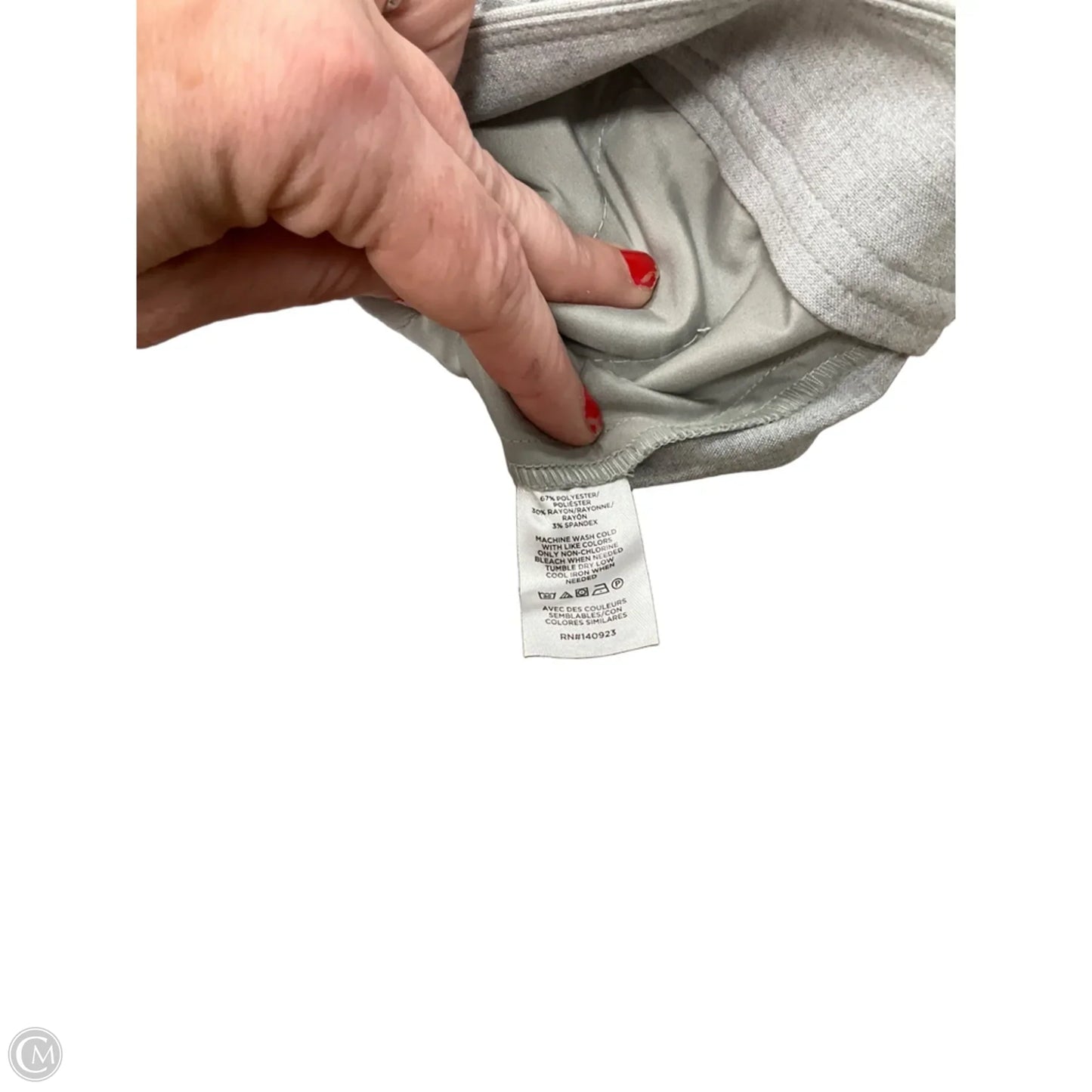 Pants Dress By Loft In Grey, Size: 10
