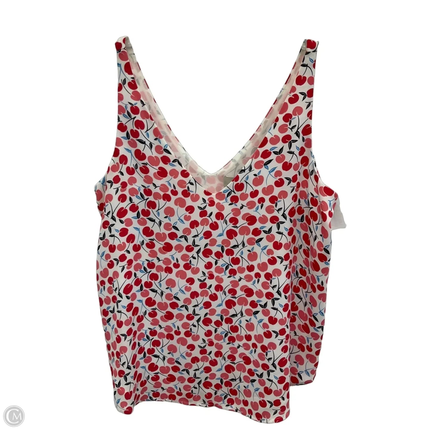 Top Sleeveless By Loft In Red, Size: Xs