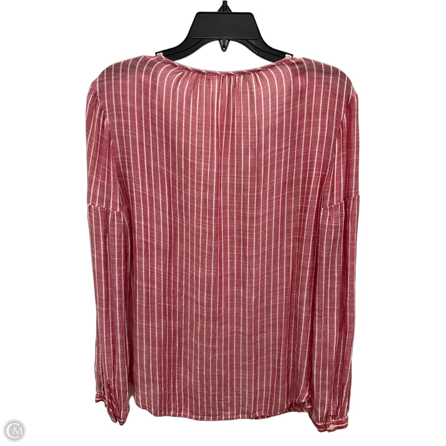 Top Long Sleeve By Gap In Striped Pattern, Size: S