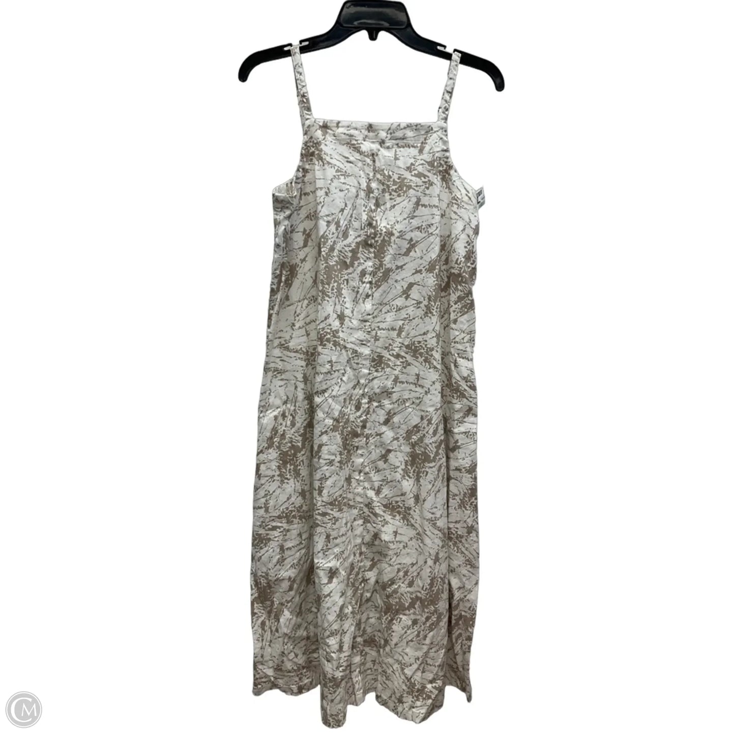 Dress Casual Maxi By Nordstrom In Beige, Size: M