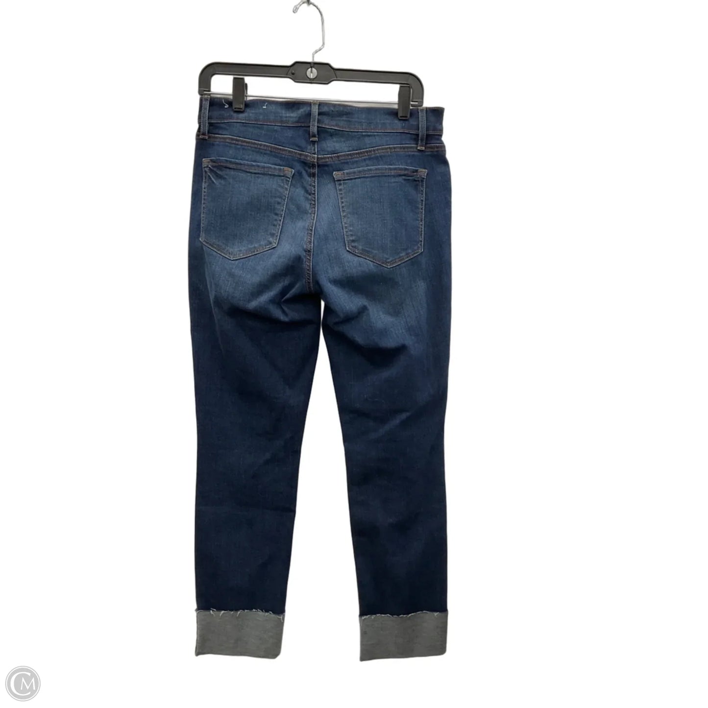 Jeans Straight By Loft In Blue Denim, Size: 6