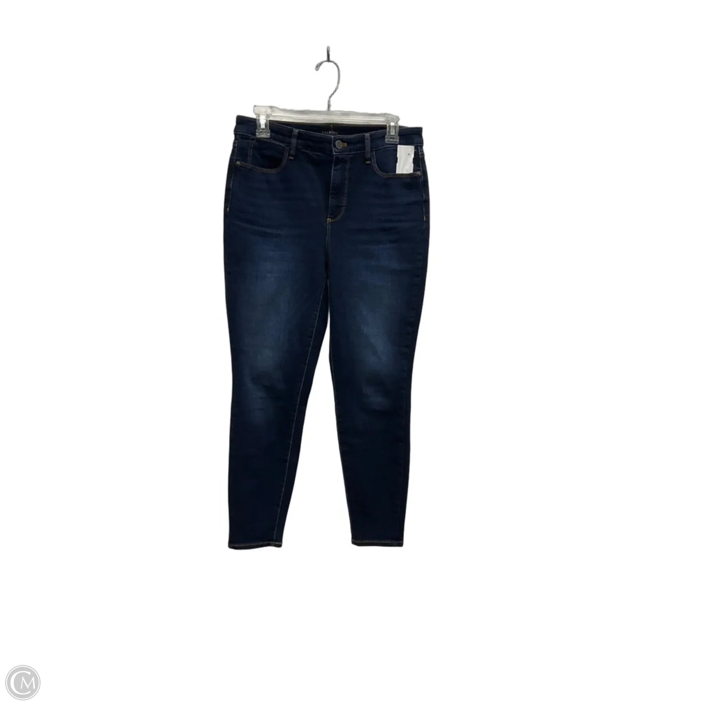 Jeans Skinny By Talbots In Blue Denim, Size: 8p