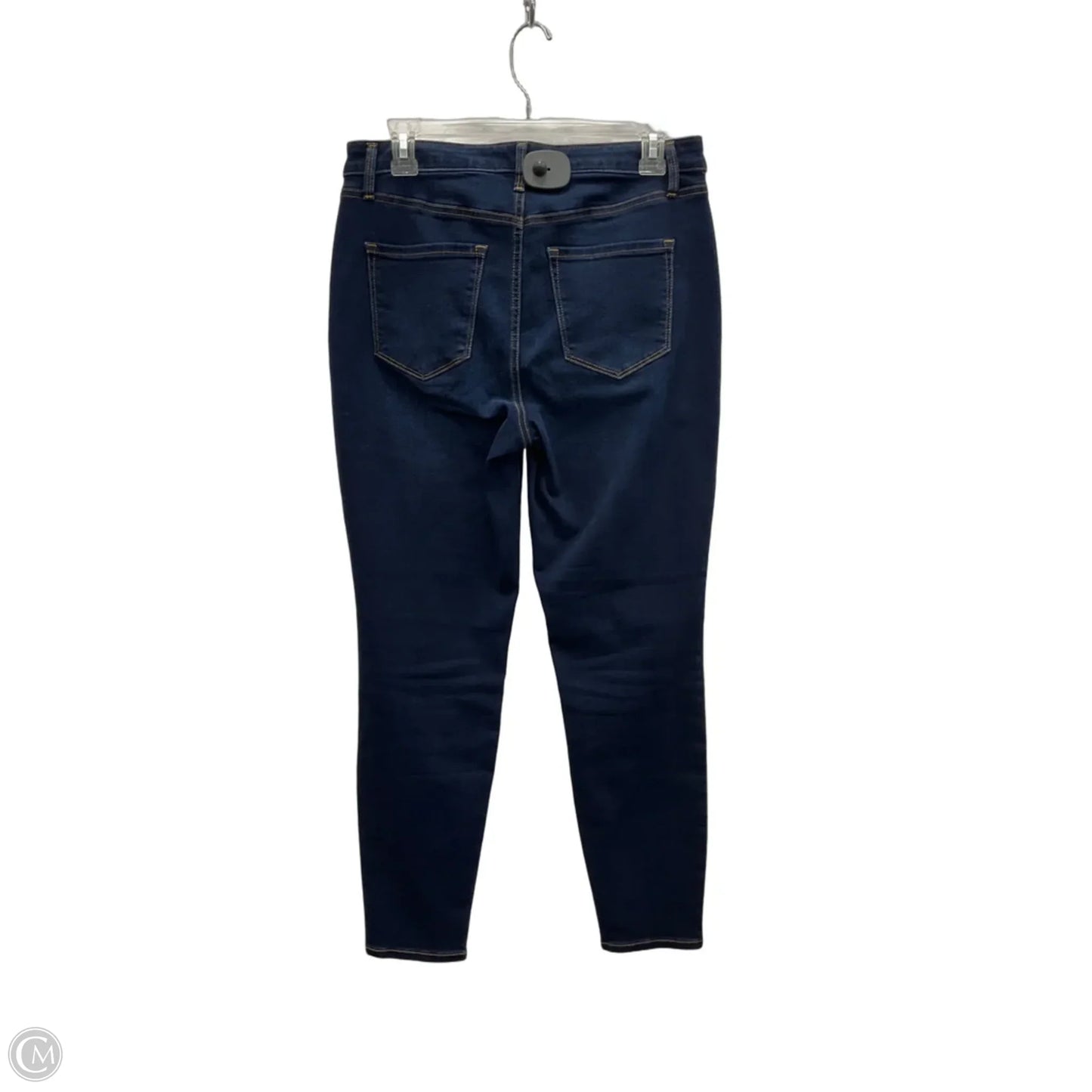 Jeans Skinny By Talbots In Blue Denim, Size: 8p