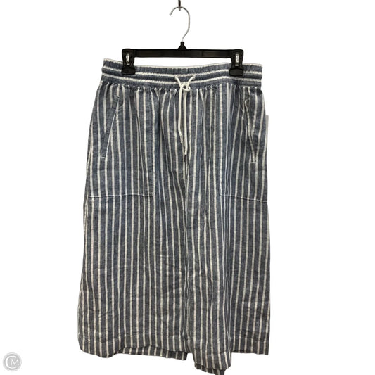 Skirt Midi By Athleta In Striped Pattern, Size: M