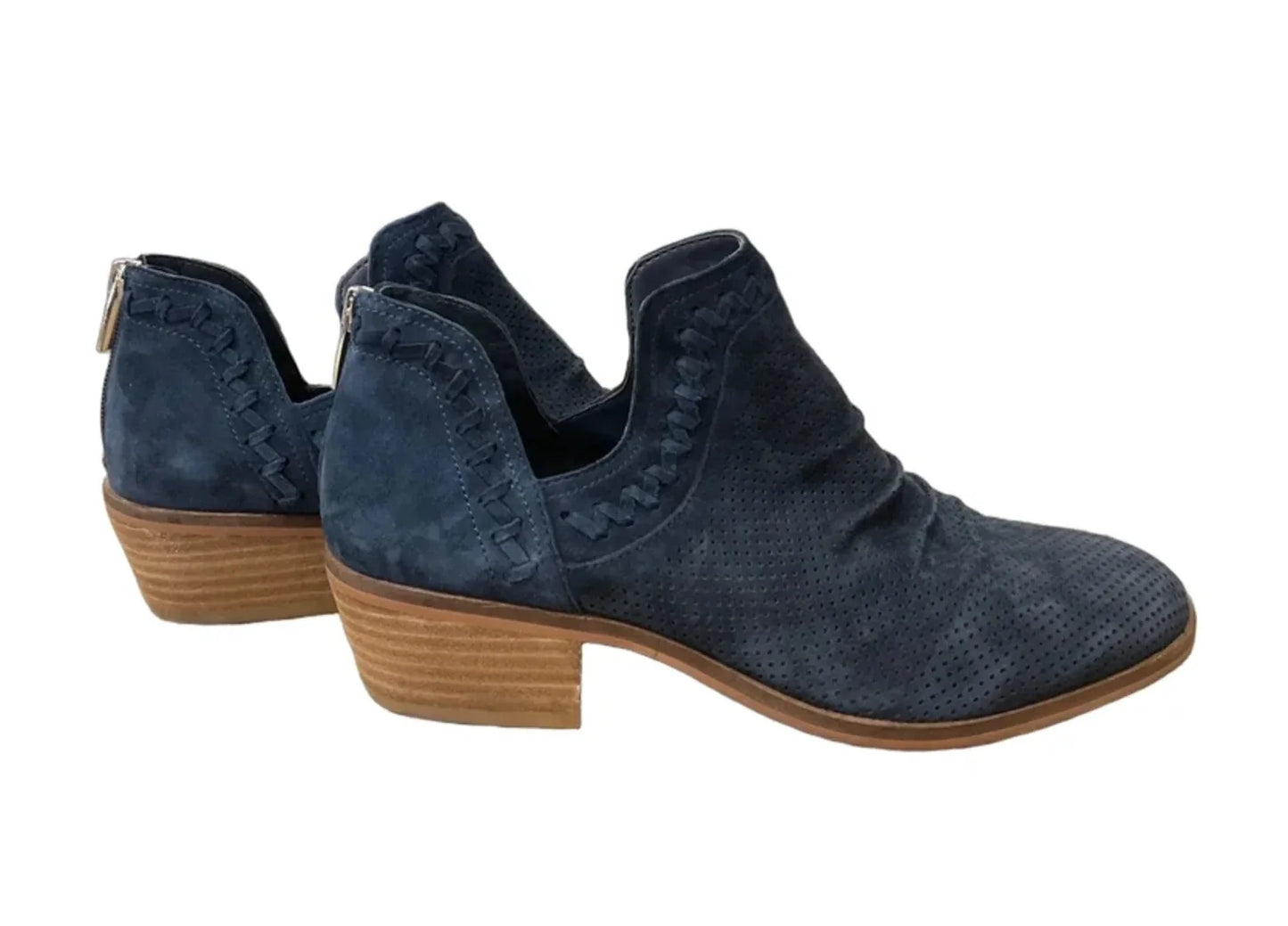 Boots Ankle Heels By Vince Camuto In Blue, Size: 9.5