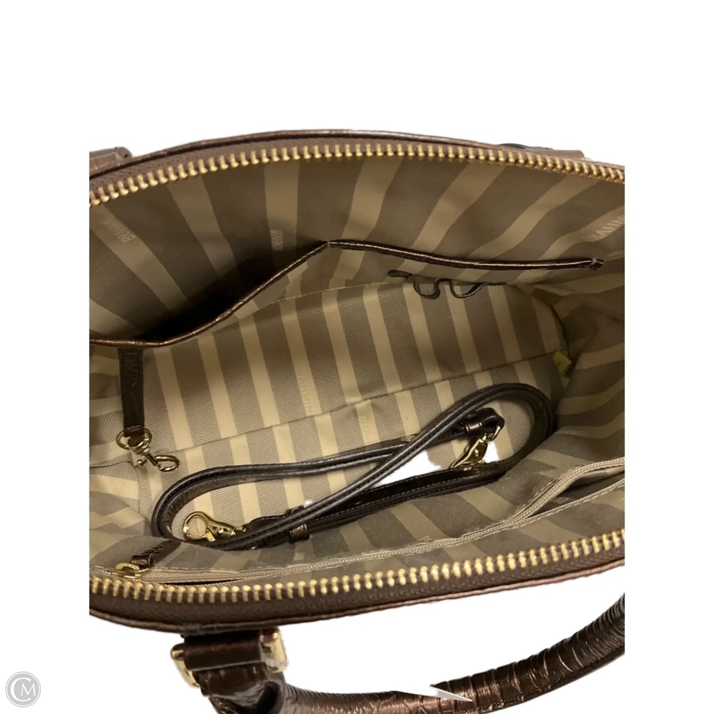 Crossbody Designer By Brahmin, Size: Medium