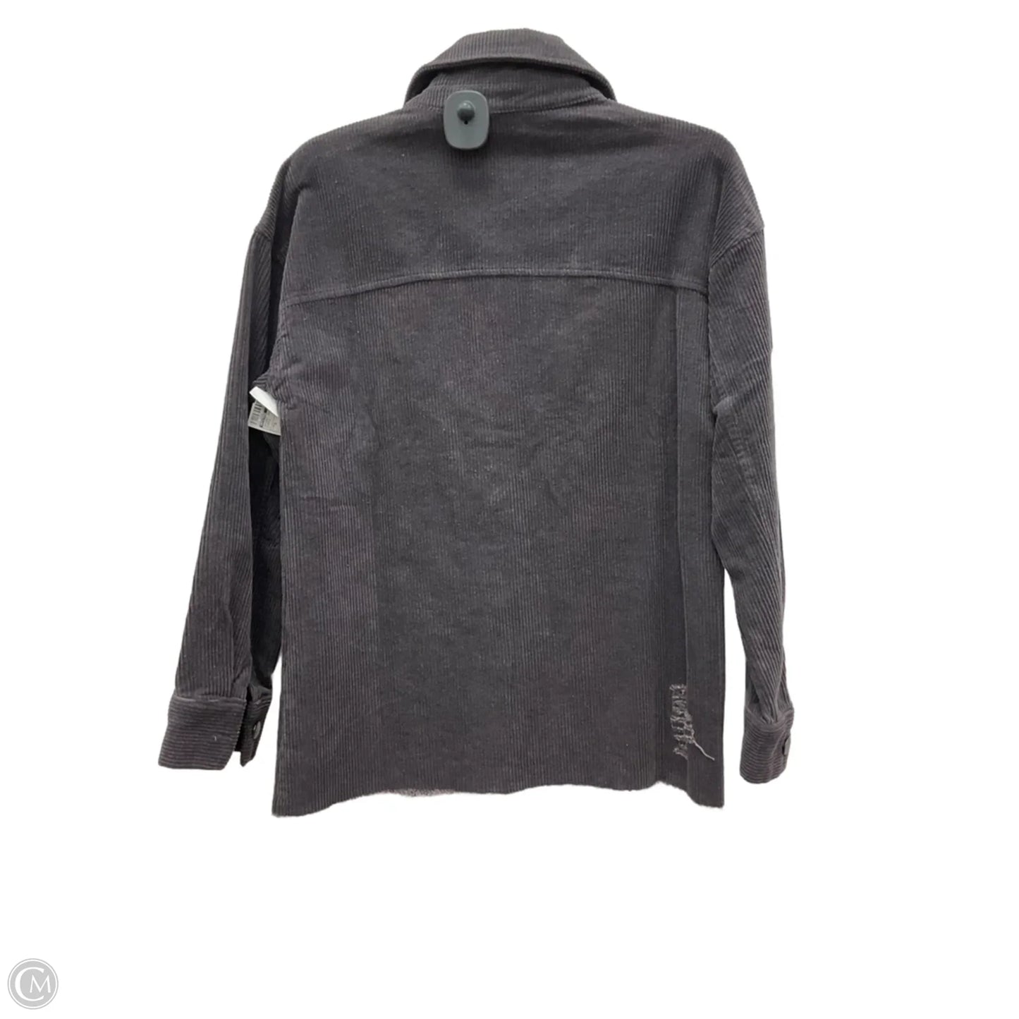 Jacket Shirt By Mystree In Purple, Size: S