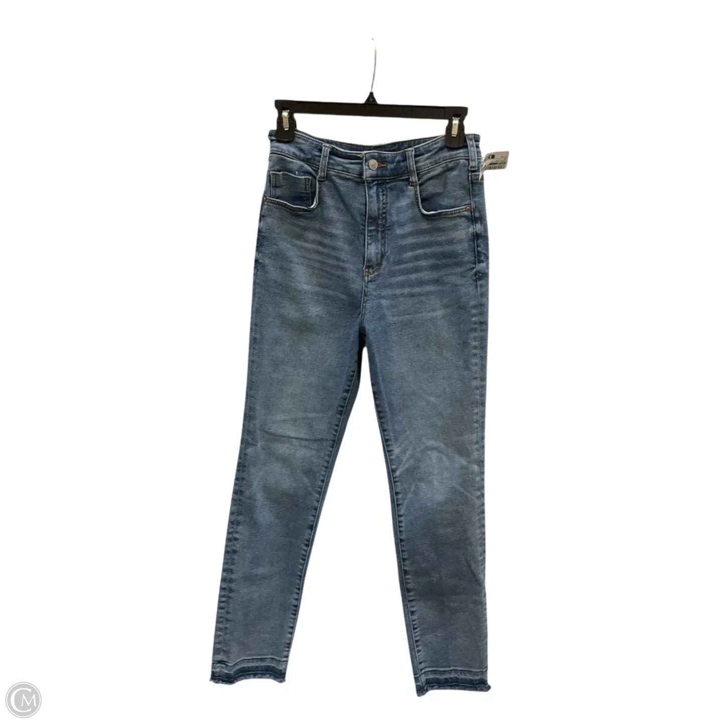 Jeans Cropped By Pilcro In Blue Denim, Size: 8