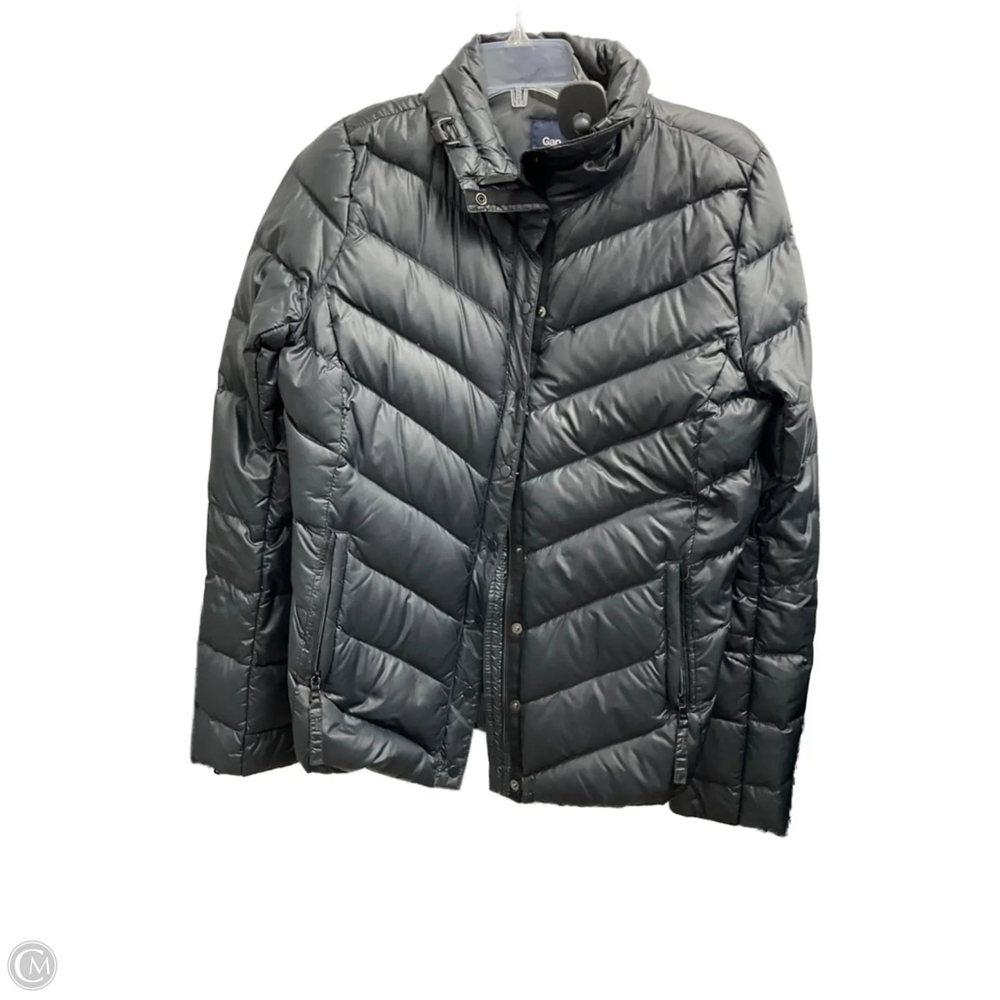 Coat Parka By Gap In Black, Size: S