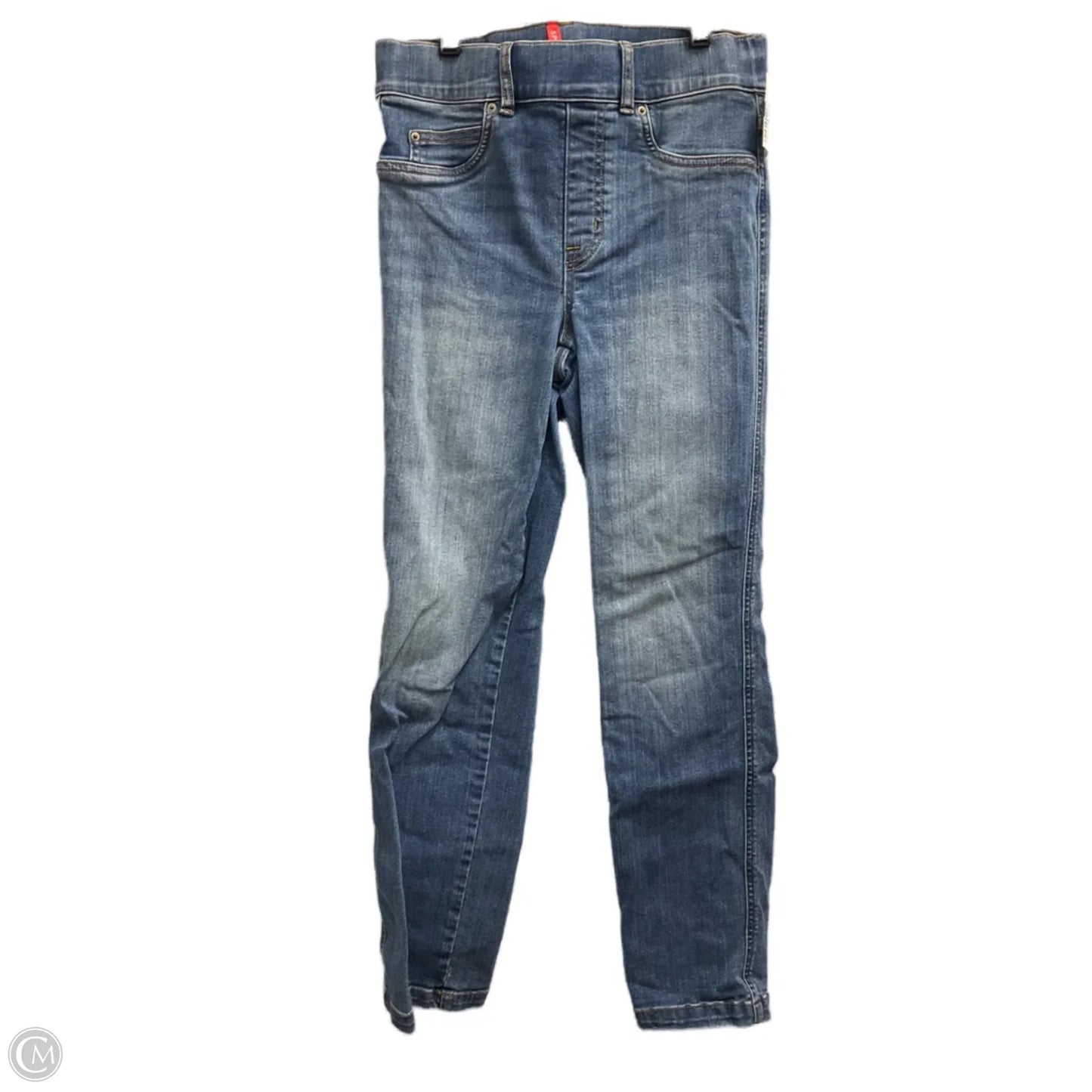 Jeans Skinny By Spanx In Blue Denim, Size: Sp