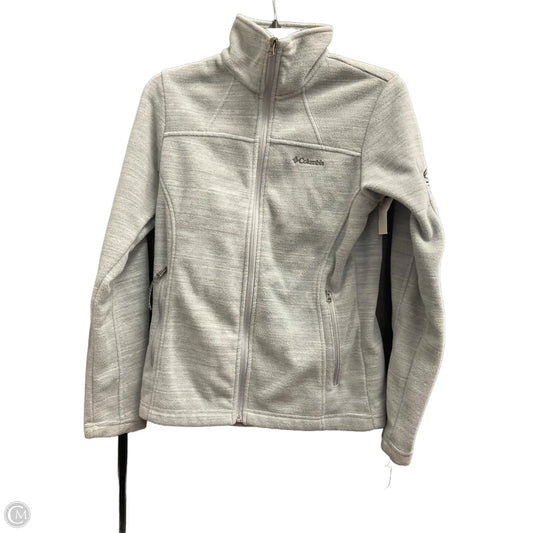 Athletic Jacket By Columbia In Grey, Size: S