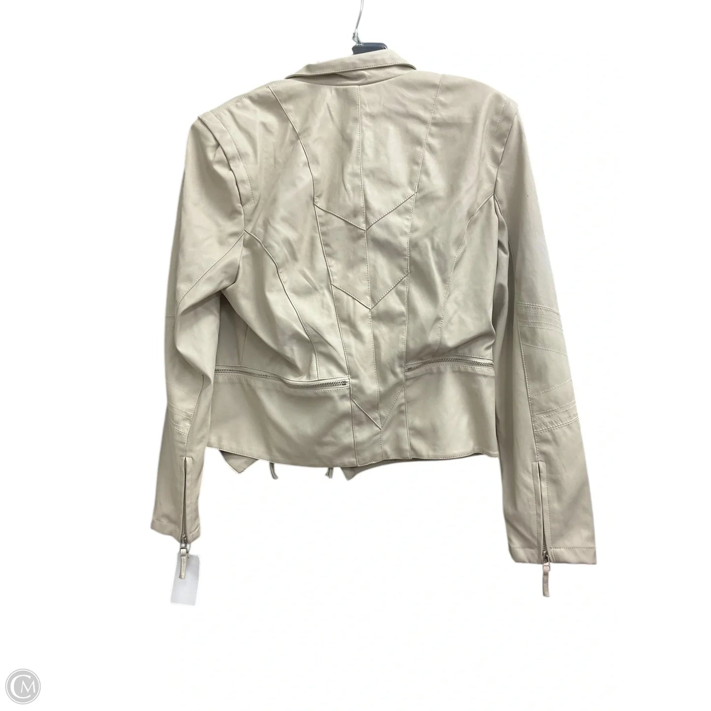 Jacket Moto By Blanknyc In White, Size: Xl