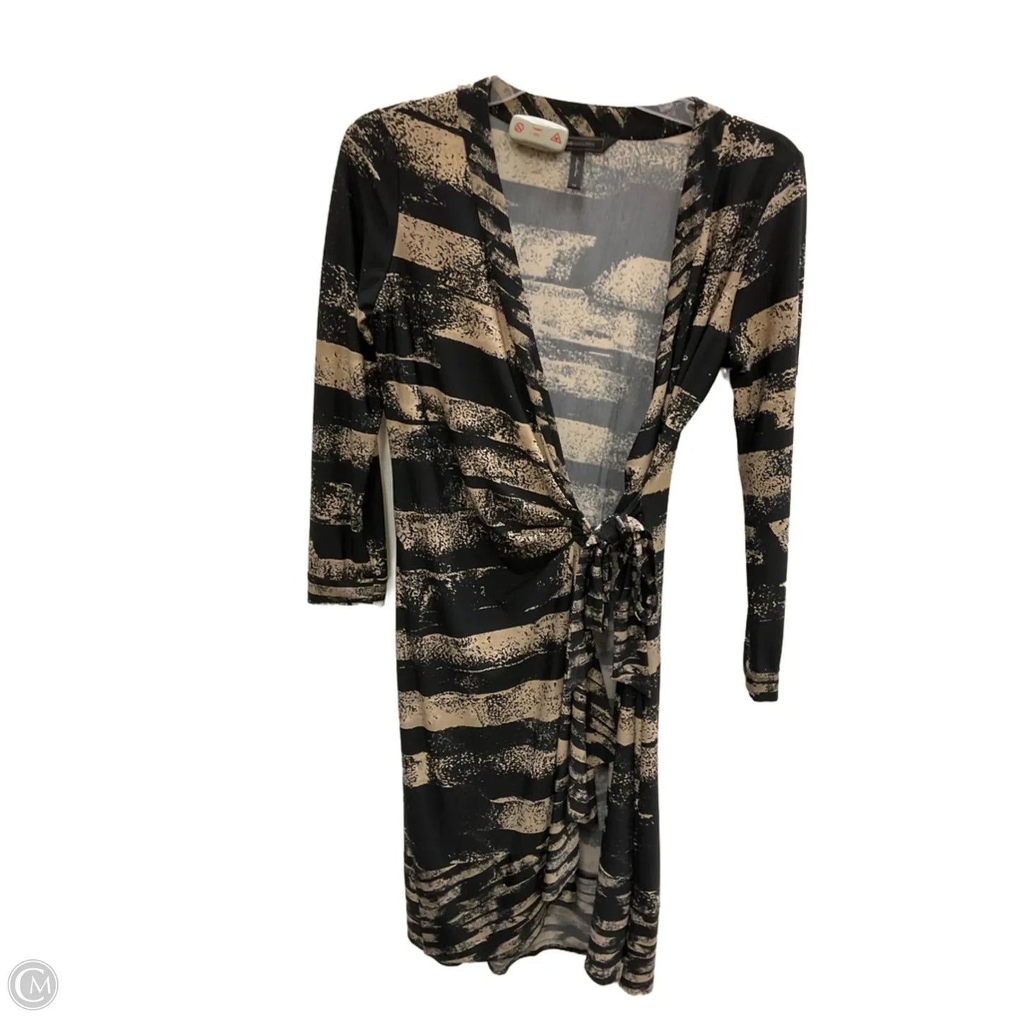 Dress Casual Short By Bcbgmaxazria In Black & Brown, Size: Xs