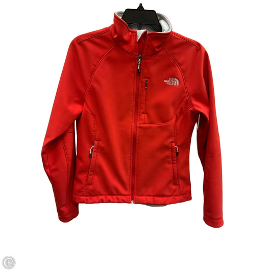 Athletic Jacket By The North Face In Orange, Size: Sp