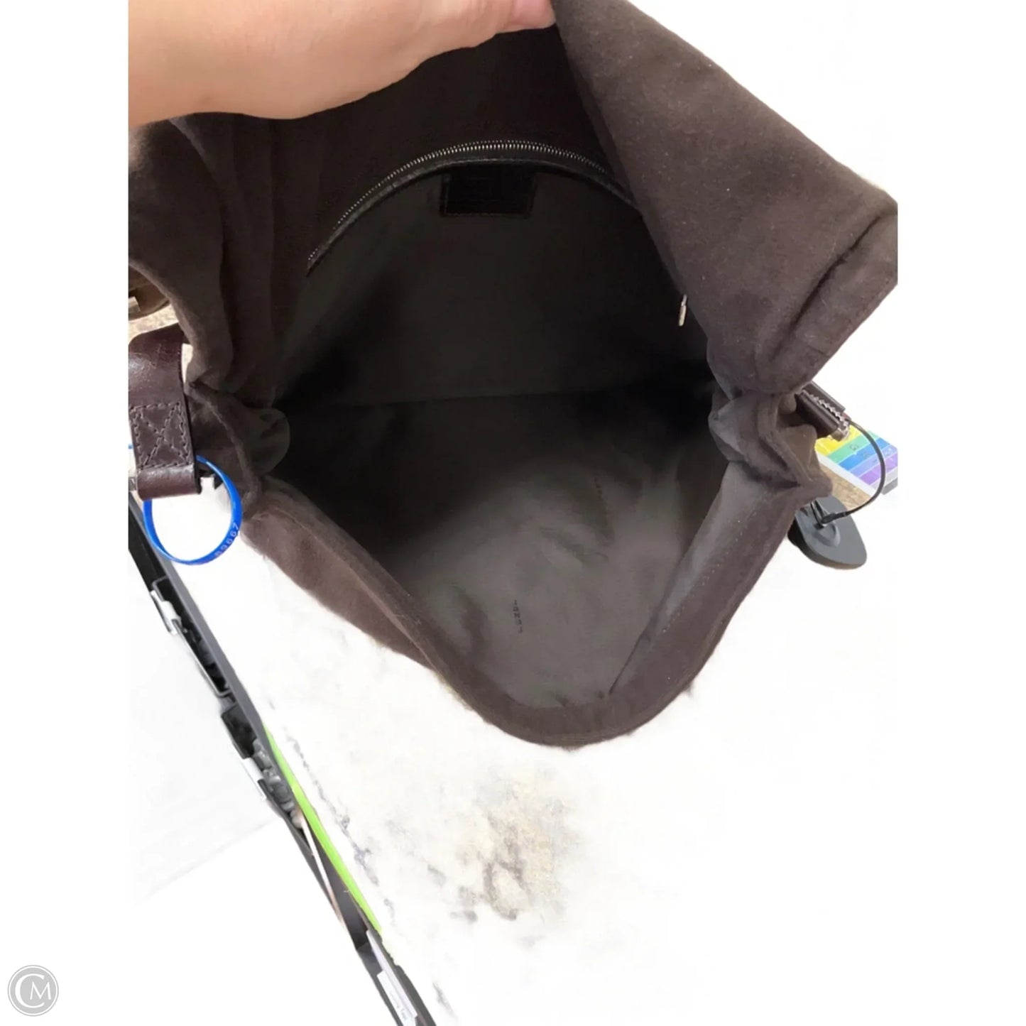 Crossbody Luxury Designer By Fendi, Size: Medium