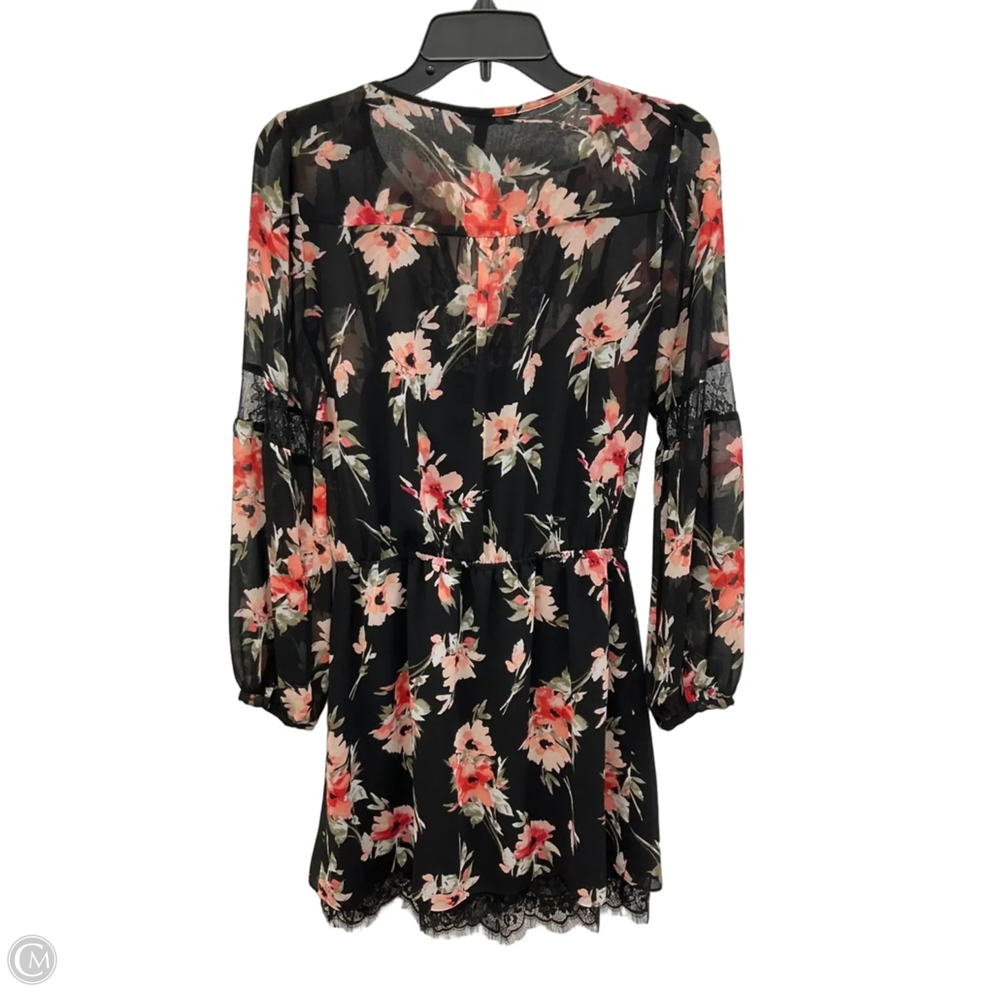 Dress Casual Midi By White House Black Market In Floral Print, Size: 4