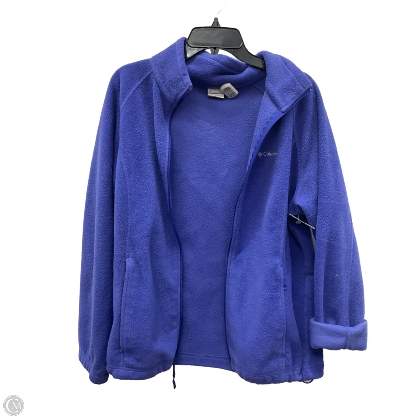 Athletic Jacket By Columbia In Purple, Size: 1x