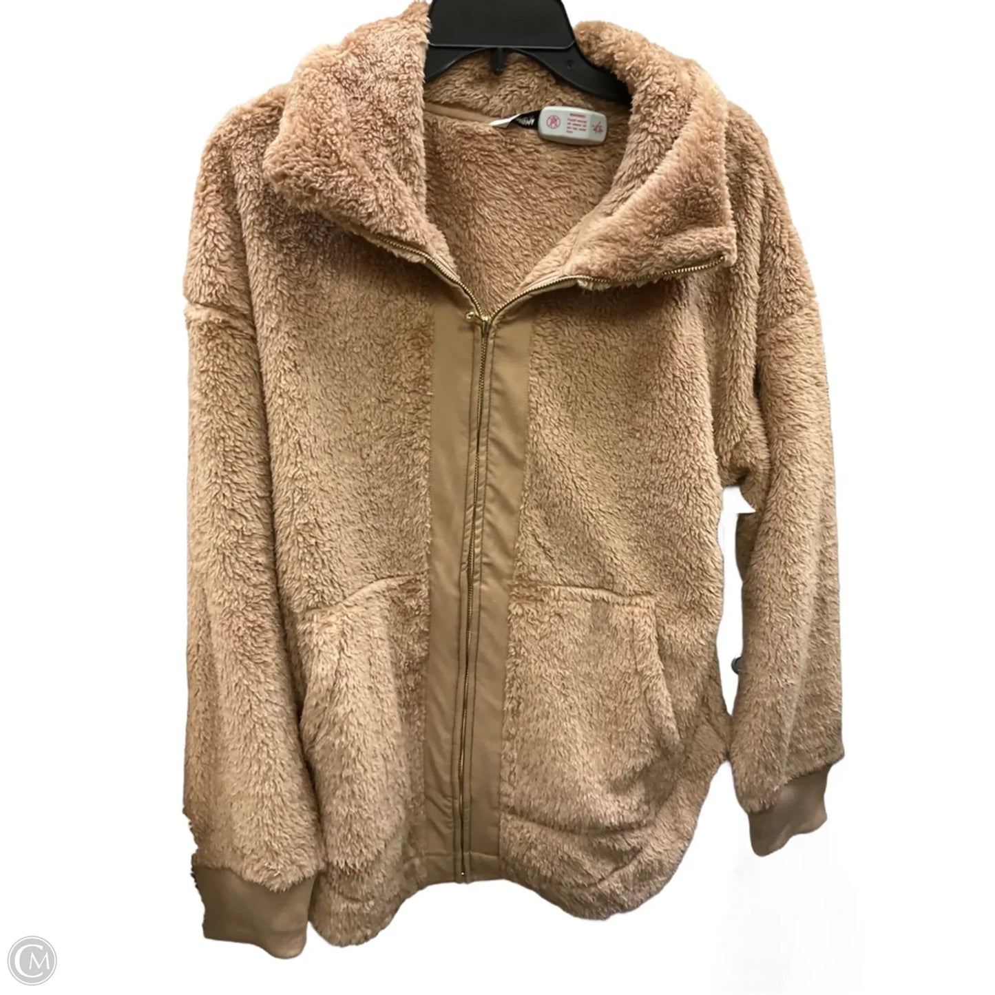 Jacket Fleece By Sonoma In Brown, Size: L
