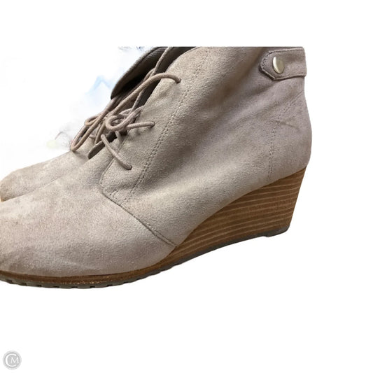 Boots Ankle Heels By Dr Scholls In Brown, Size: 9.5