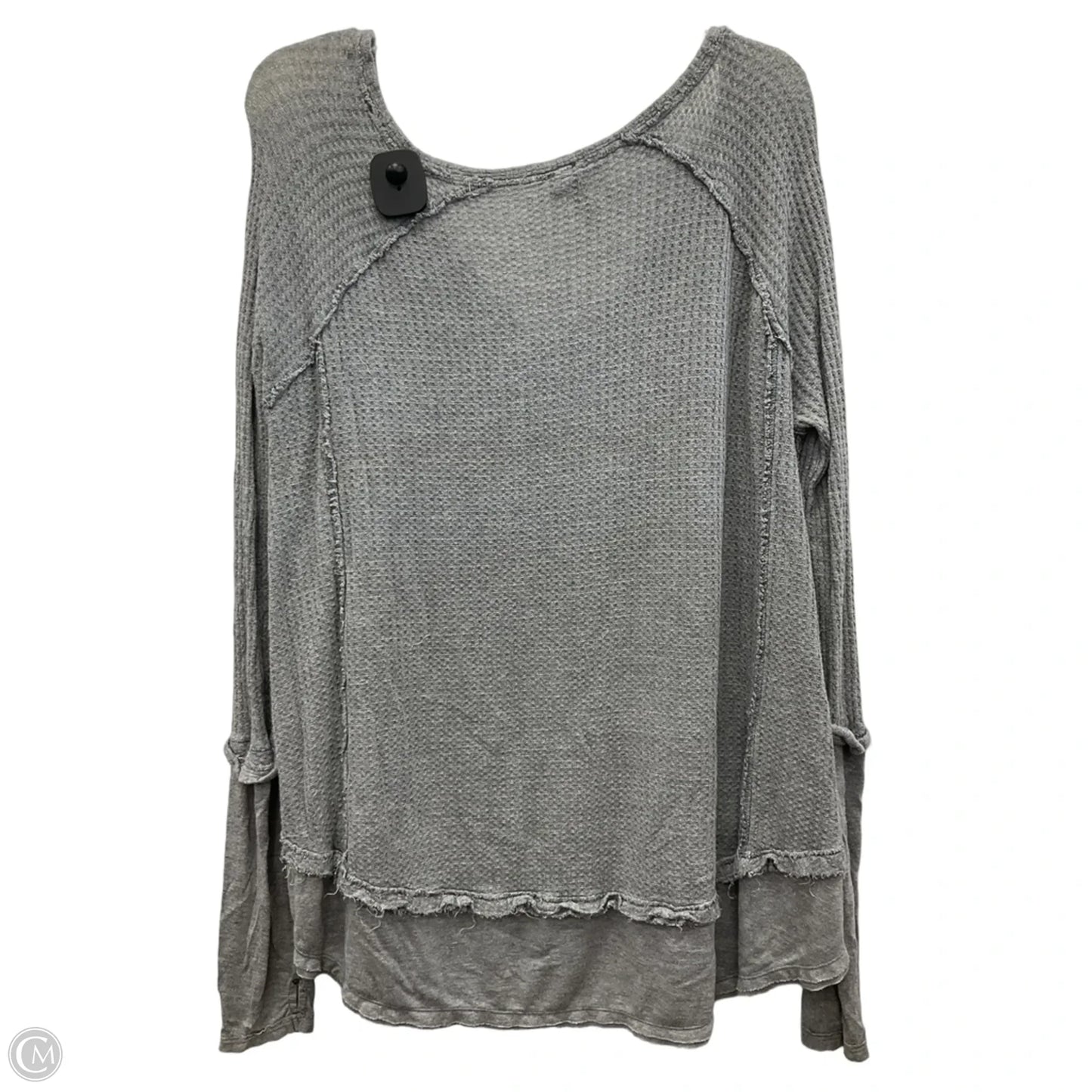 Top Long Sleeve By We The Free In Grey, Size: M