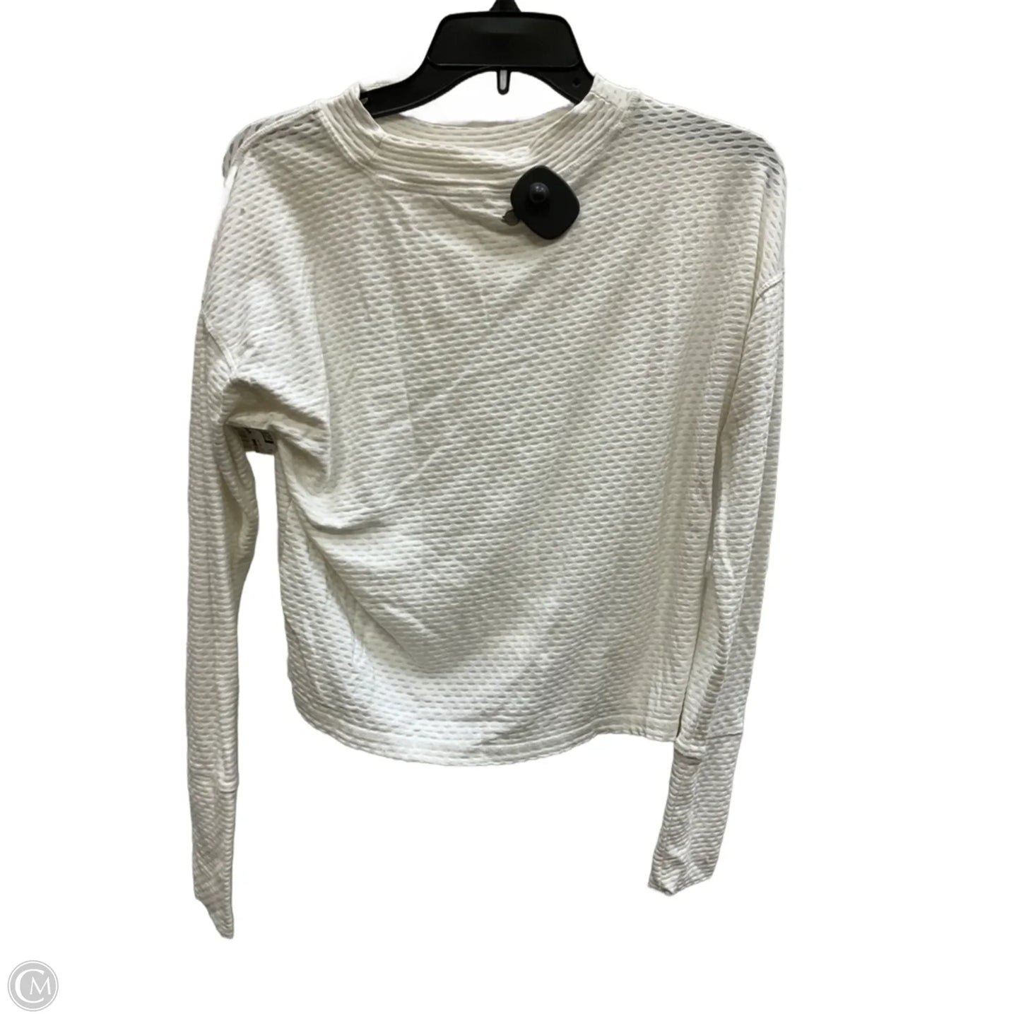 Athletic Top Long Sleeve Collar By Calia In White, Size: Xs