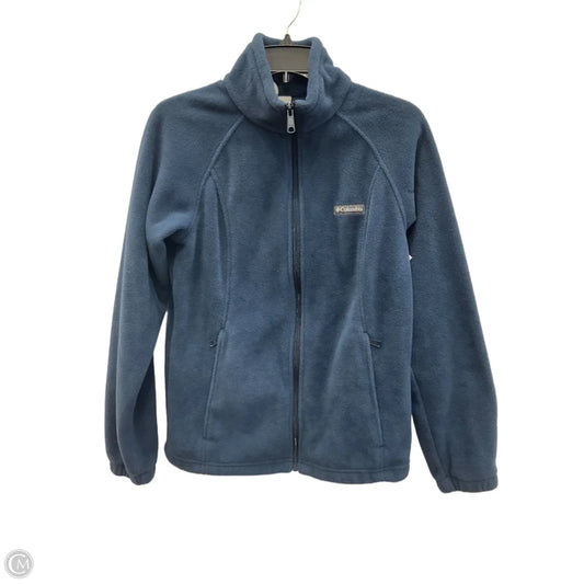 Athletic Jacket By Columbia In Blue, Size: M