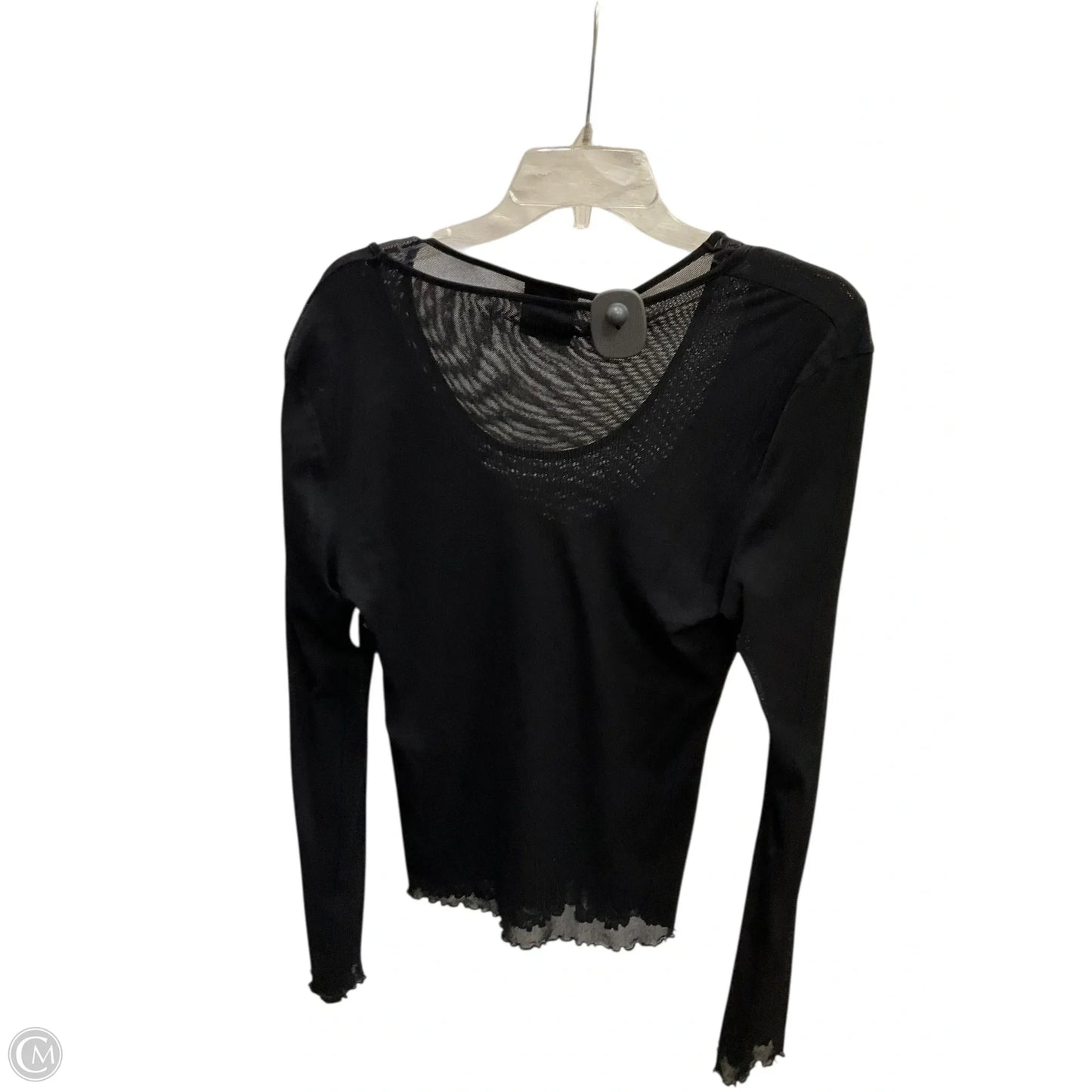 Top Long Sleeve By Polo Ralph Lauren In Black, Size: Xl