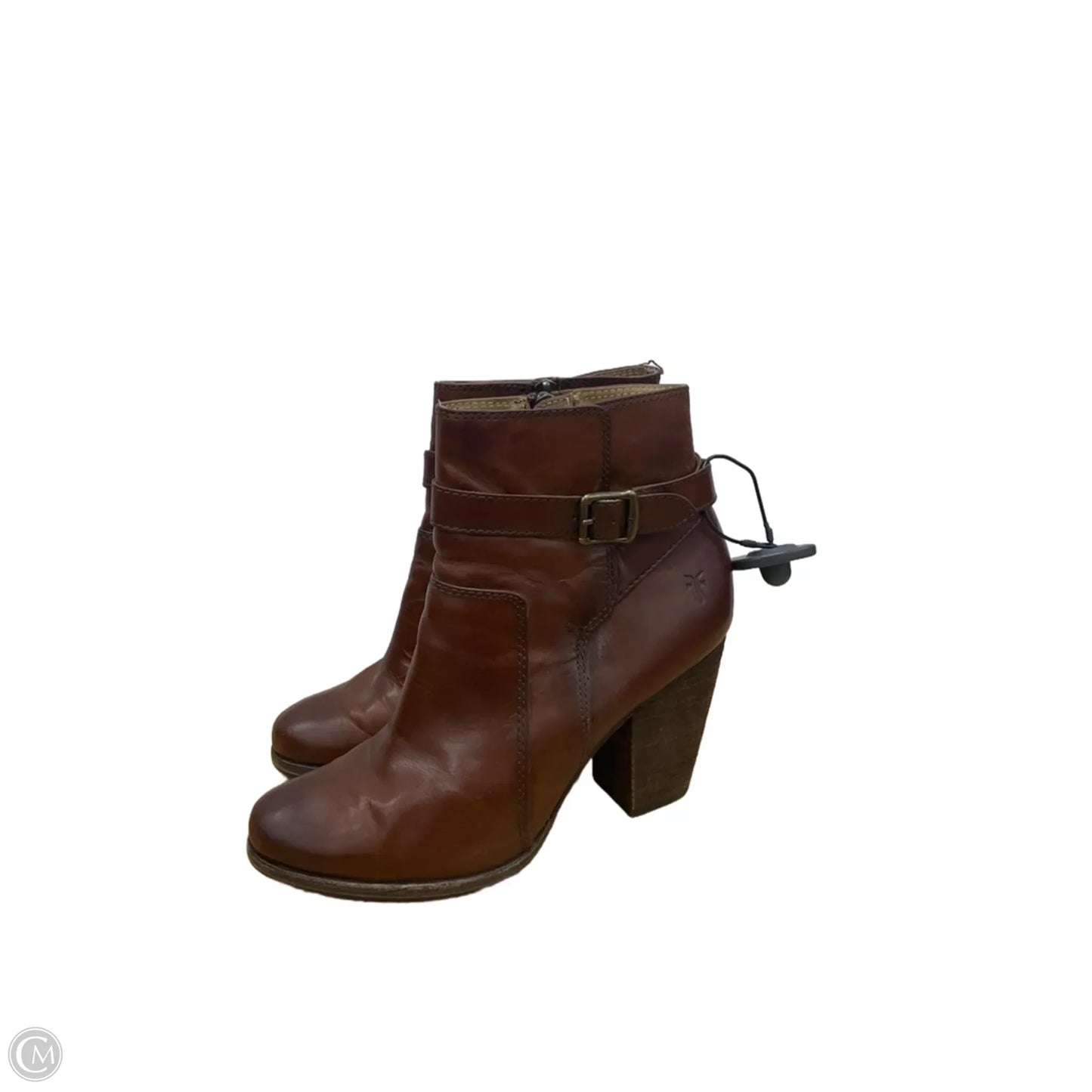 Boots Designer By Frye In Brown, Size: 8.5