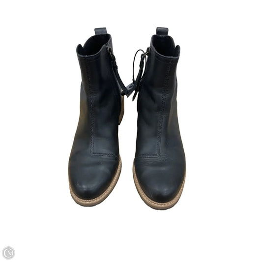 Boots Ankle Flats By Toms In Black, Size: 9