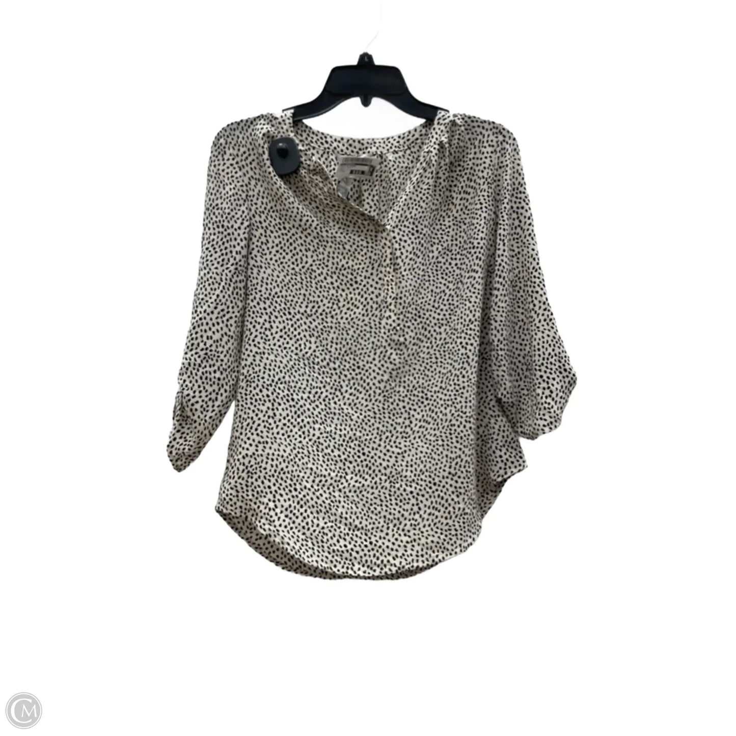 Top 3/4 Sleeve By 41 Hawthorn In Animal Print, Size: Xs