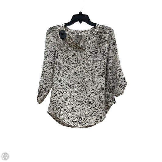 Top 3/4 Sleeve By 41 Hawthorn In Animal Print, Size: Xs