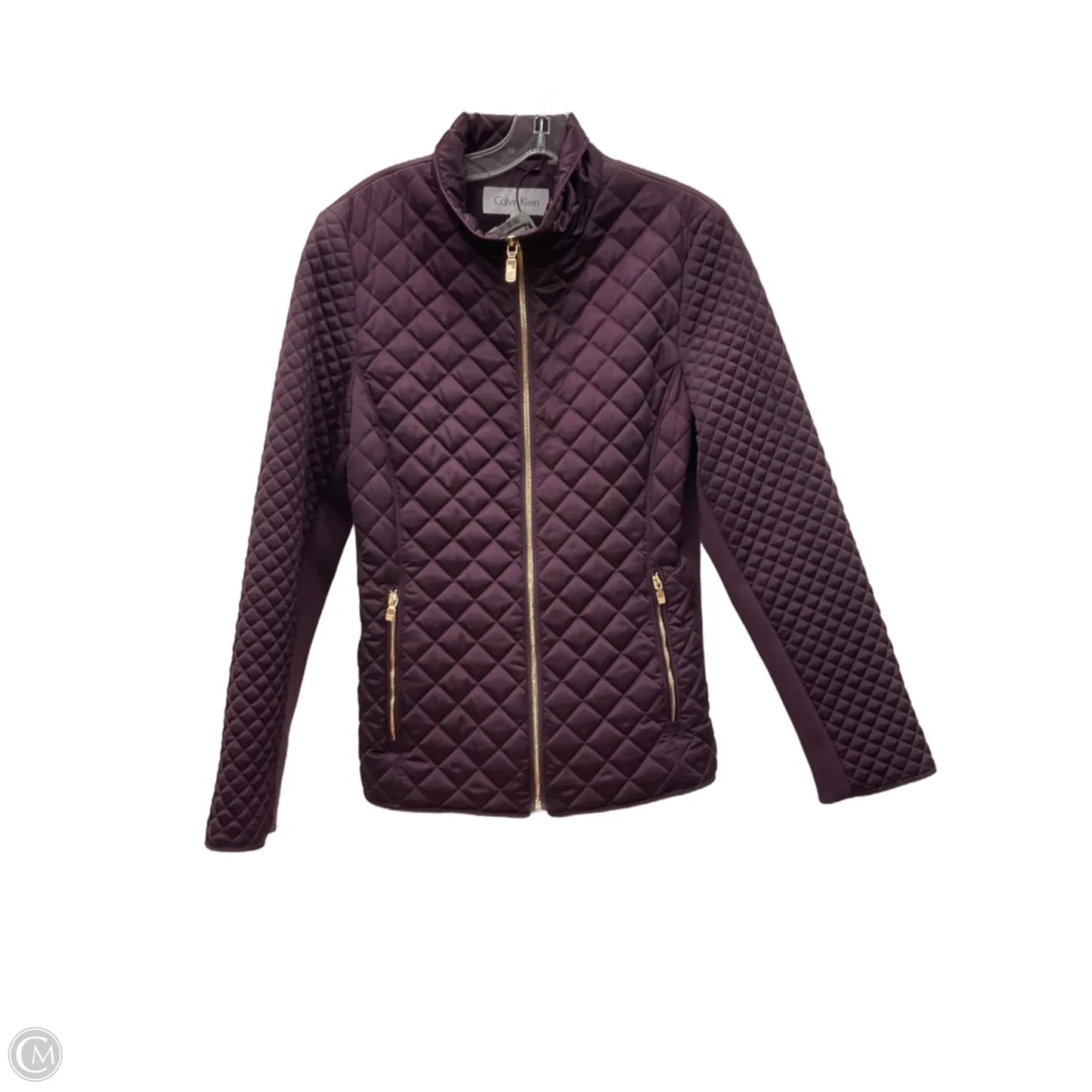 Jacket Other By Calvin Klein In Maroon, Size: M