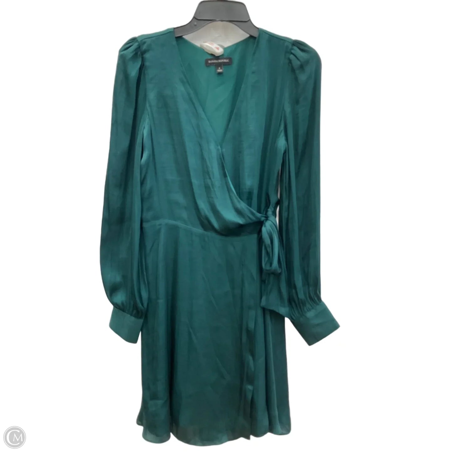 Dress Party Midi By Banana Republic In Green, Size: 4