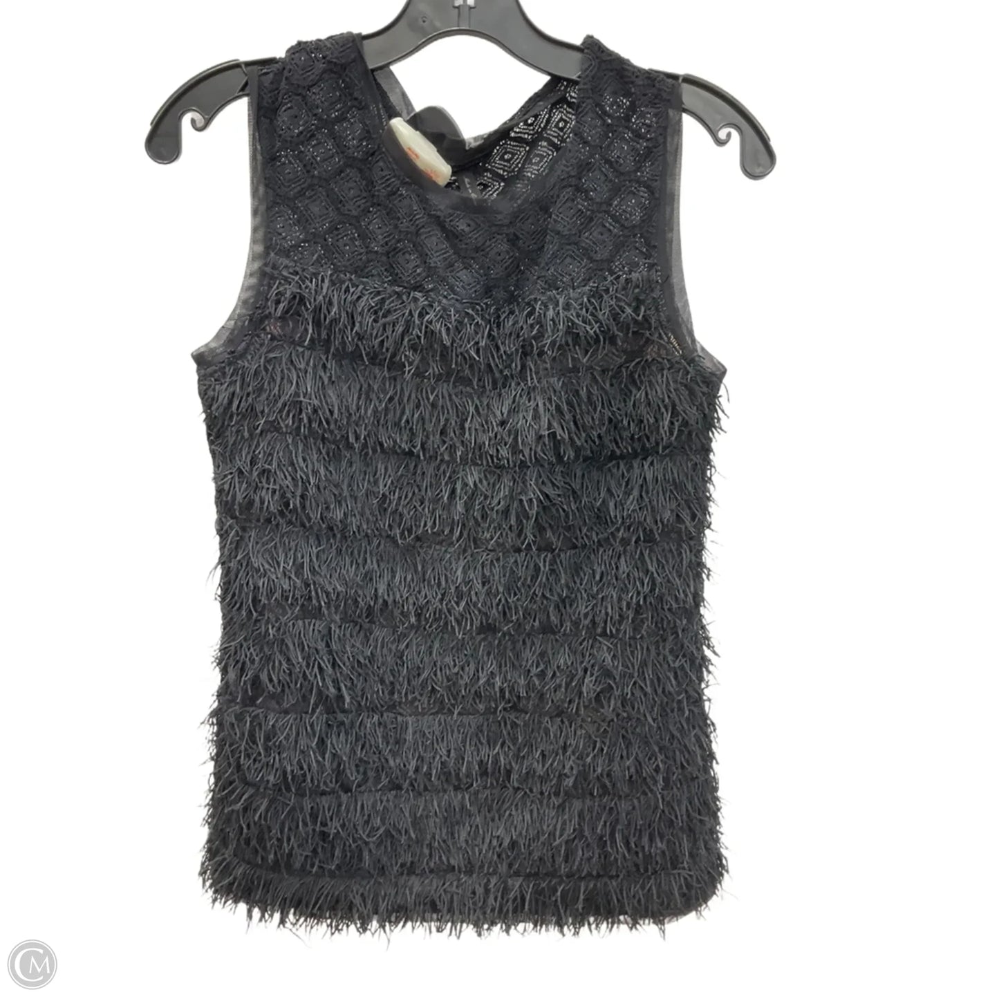 Top Sleeveless By Bcbgmaxazria In Black, Size: S