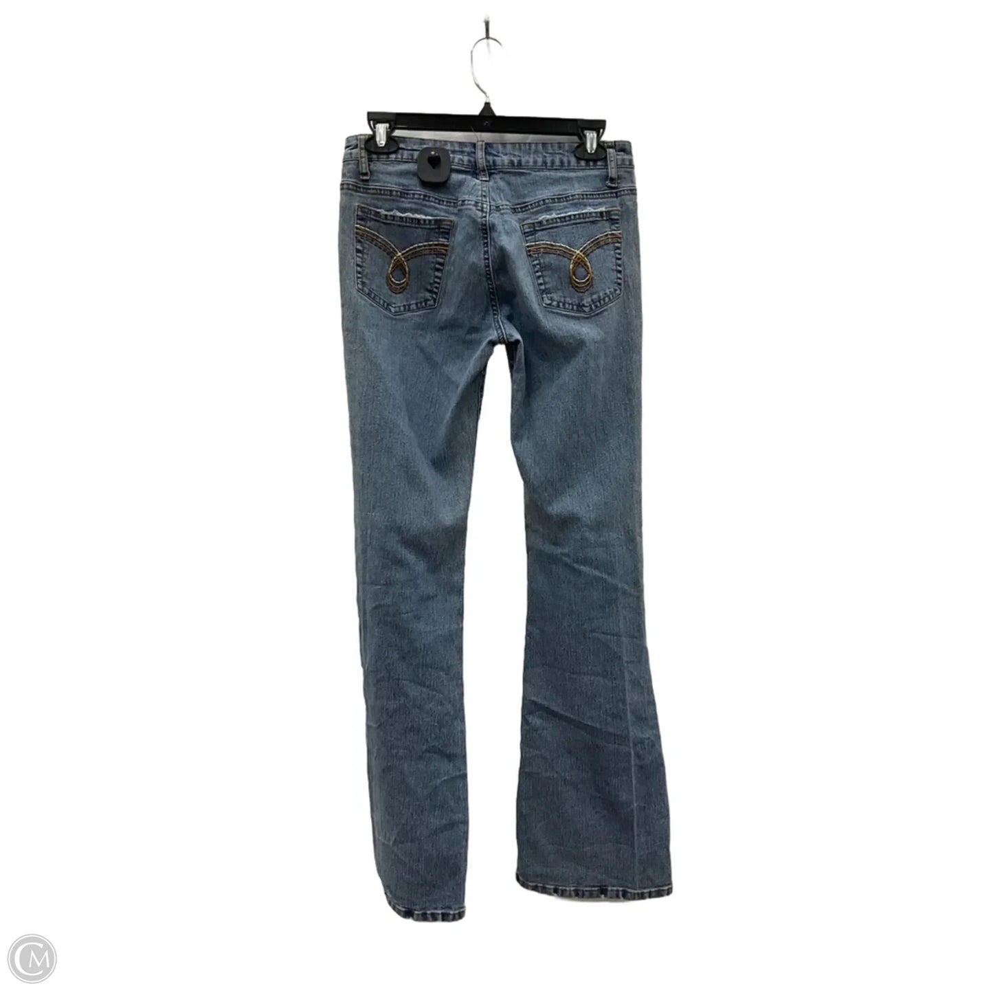 Jeans Flared By Cmc In Blue Denim, Size: 10
