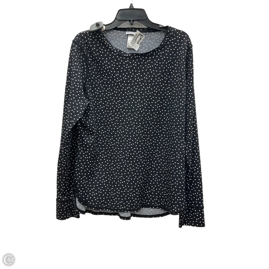 Top 3/4 Sleeve By Tommy Bahama In Polkadot Pattern, Size: Xl