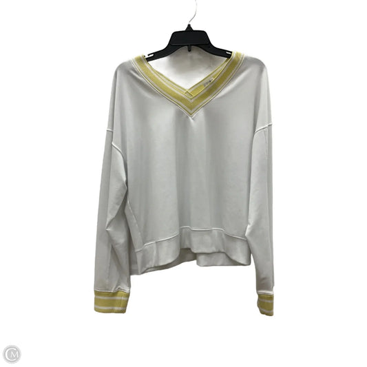 Top Long Sleeve By Sincerely Jules In White, Size: L
