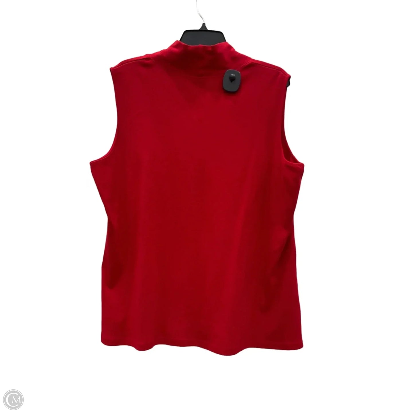 Vest Other By Rafaella In Red, Size: 2x