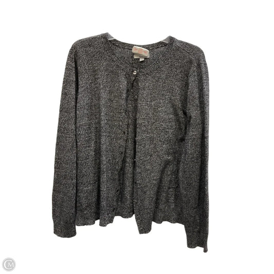 Cardigan By Croft And Barrow In Black, Size: L