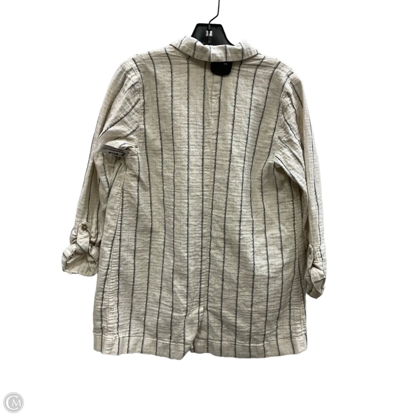 Blouse 3/4 Sleeve By J. Jill In White, Size: S