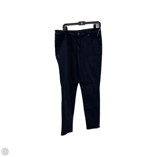 Pants Leggings By Chicos In Blue, Size: 10