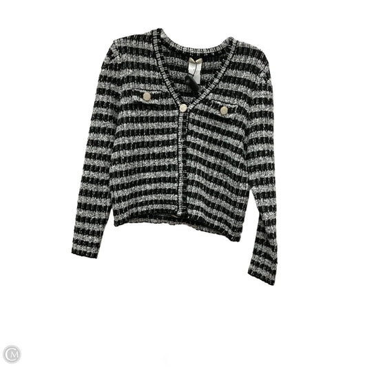 Cardigan By Cmc In Black & Grey, Size: L