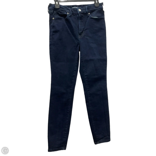 Jeans Skinny By Good American In Blue Denim, Size: 6