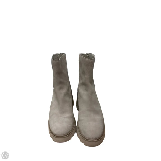 Boots Ankle Heels By Dolce Vita In Tan, Size: 8.5