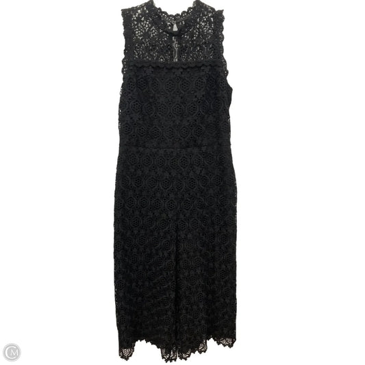 Jumpsuit Designer By Kate Spade In Black, Size: 10