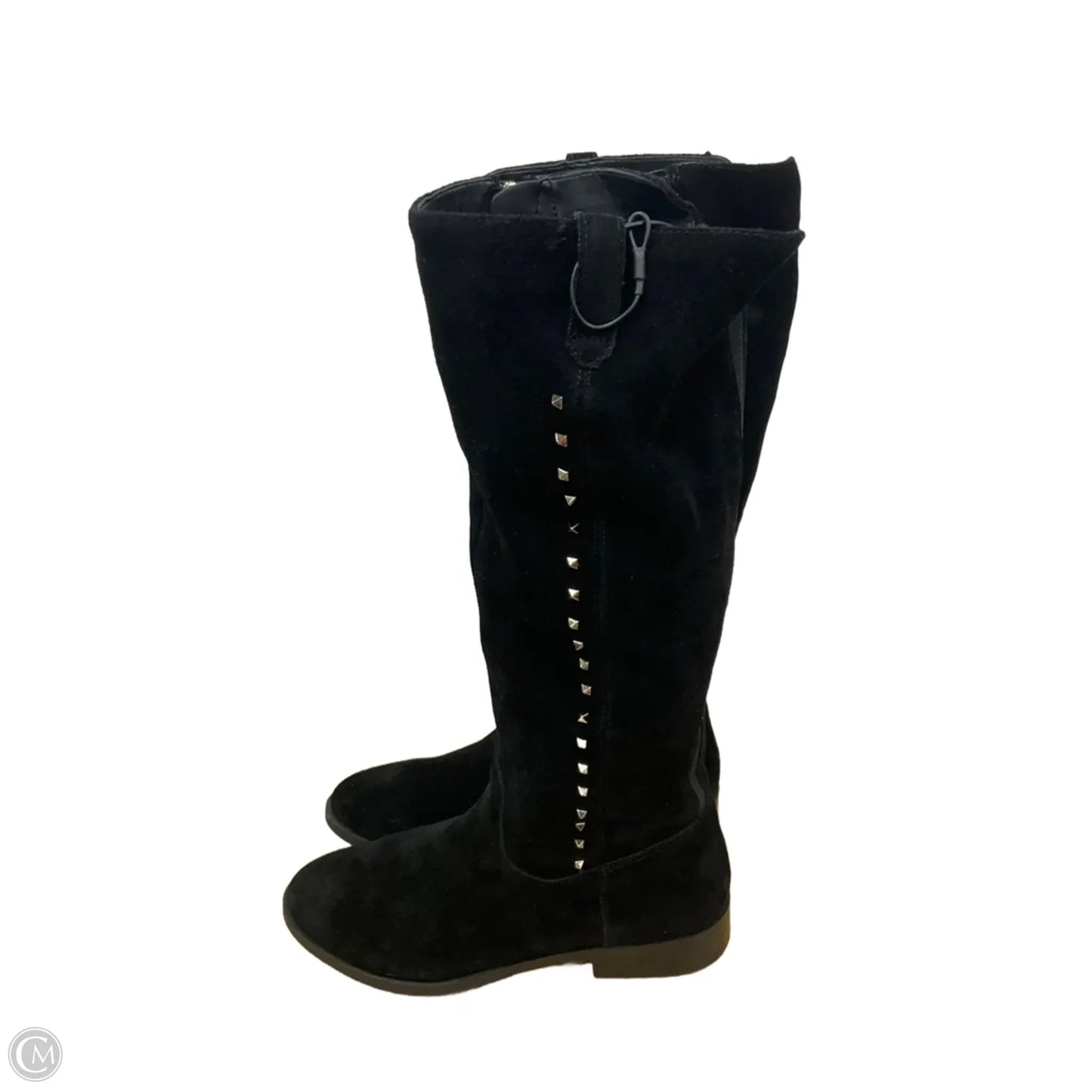 Boots Knee Flats By Marc Fisher In Black, Size: 8.5