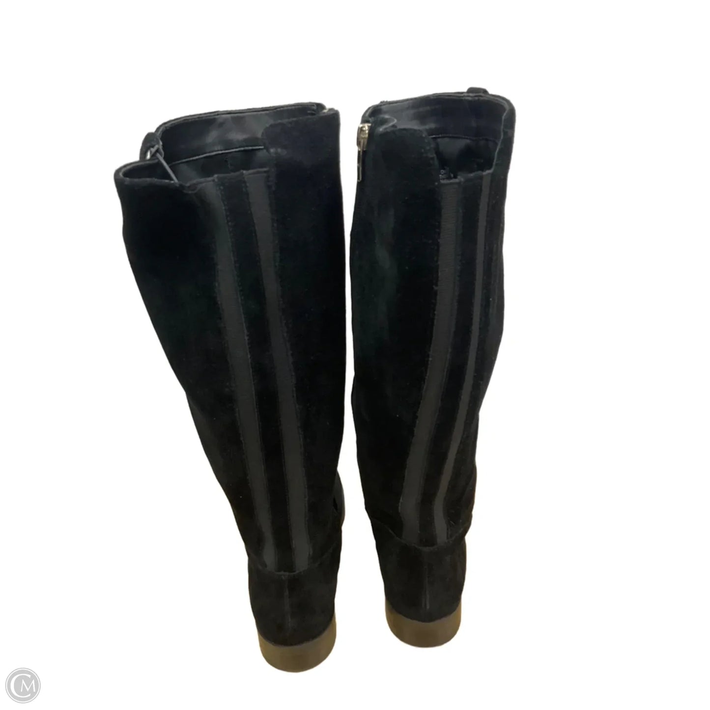 Boots Knee Flats By Marc Fisher In Black, Size: 8.5