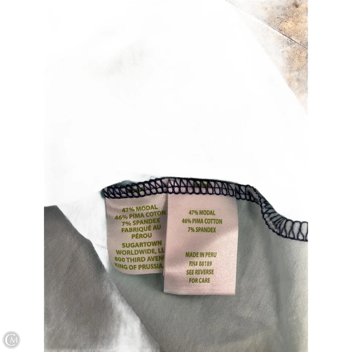 Top Long Sleeve Designer By Lilly Pulitzer In Blue, Size: Xl