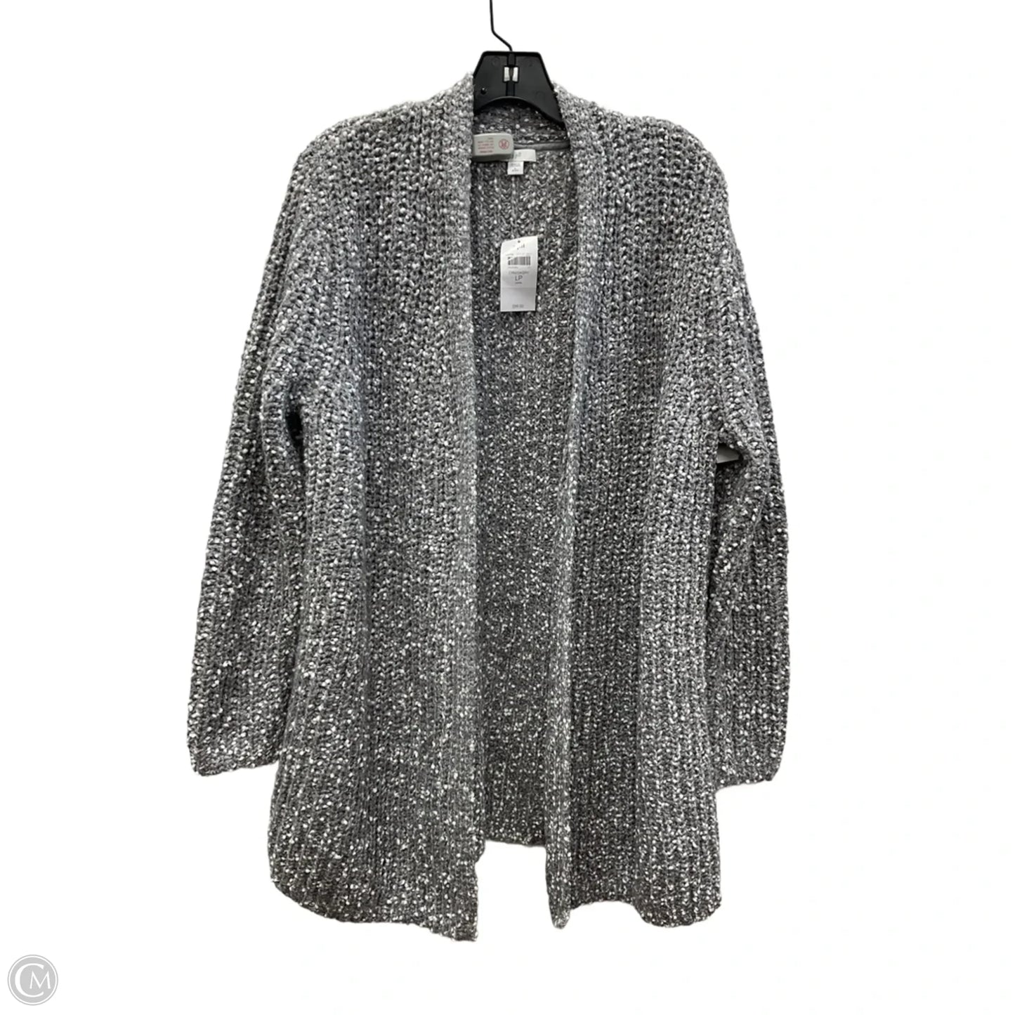 Cardigan By J. Jill In Grey, Size: Lp